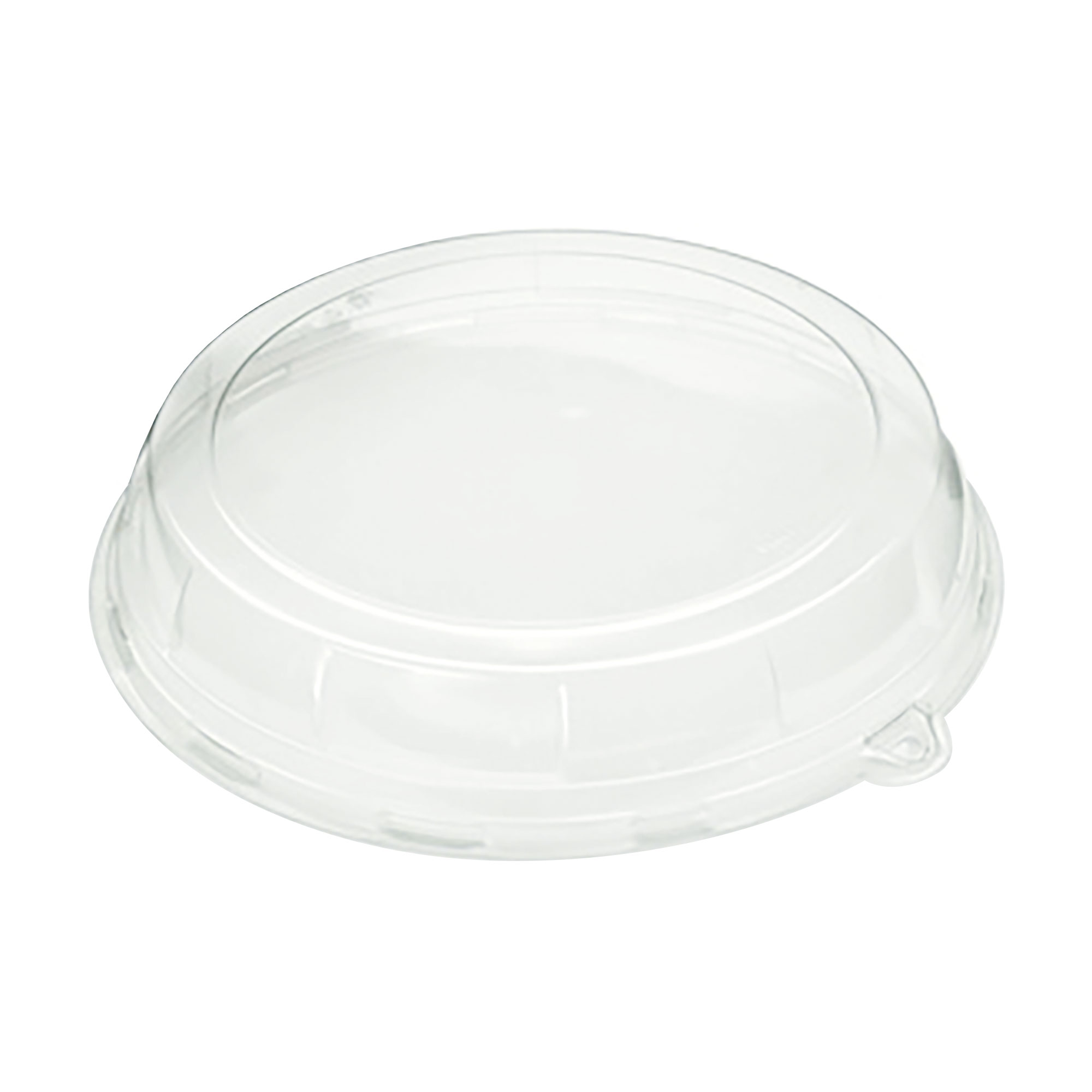 Afbeeldingen van Ds à 126 rPET dome deksel voor zwarte schaal 26 cm 