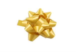 Afbeeldingen van Ds à 100 starbows r50 mm 10 mm goud