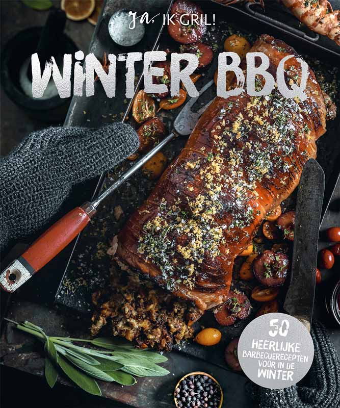 Afbeeldingen van Boek 26,5x22x2,2 cm 160 blz Winter BBQ (uc)