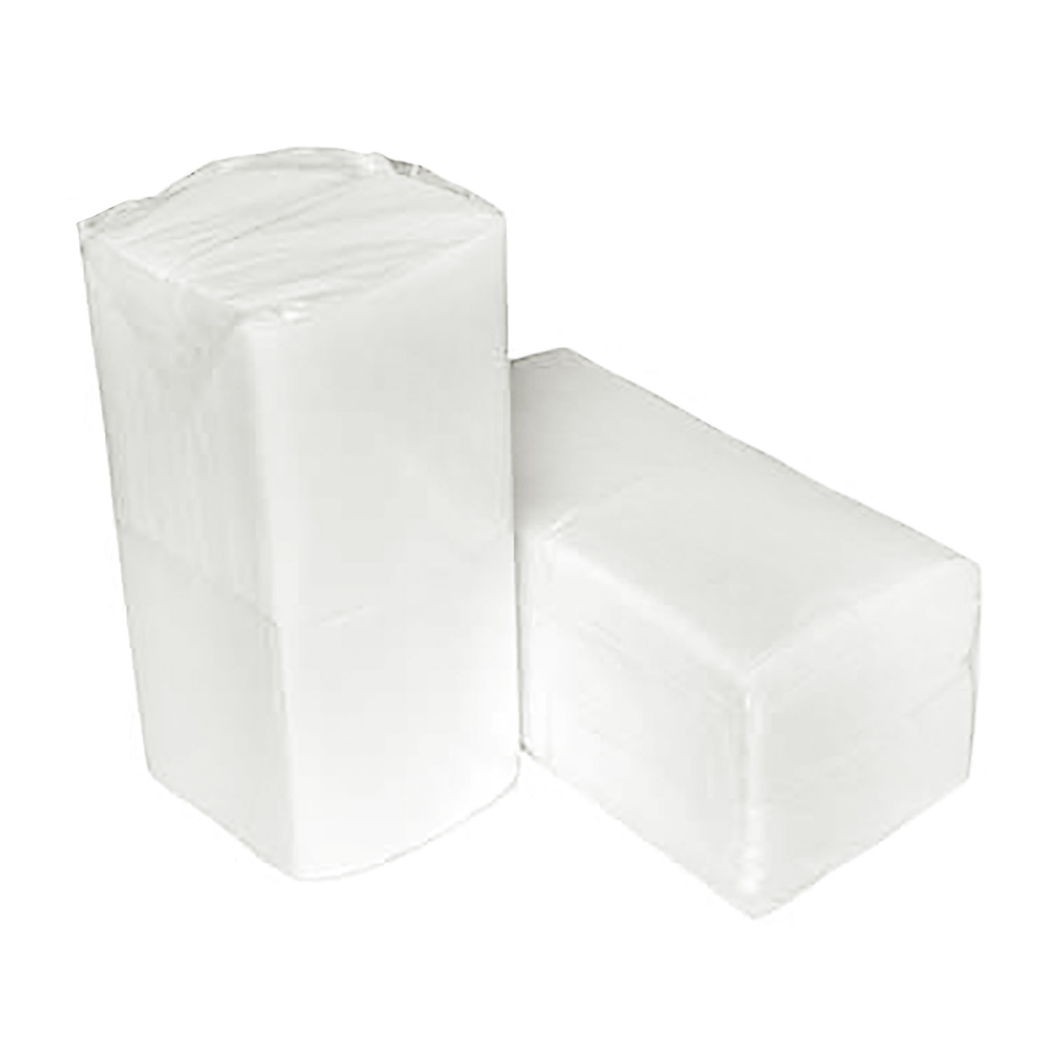 Afbeeldingen van Pak à 500 servetten wit 33x 33 cm Hotel excl.