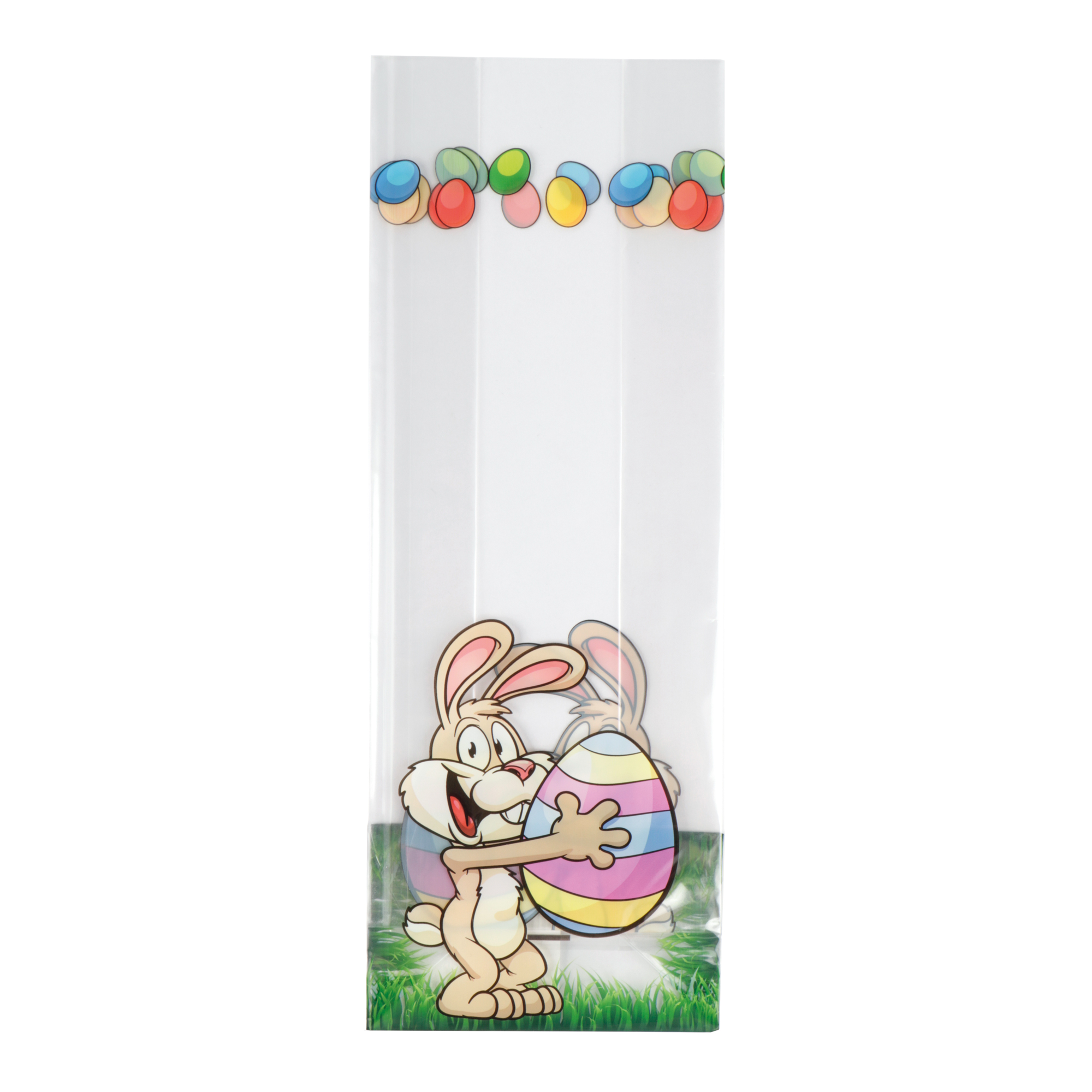 Picture of Pak à 100 blokbodemzak 10+6x28 cm 40 my Pasen