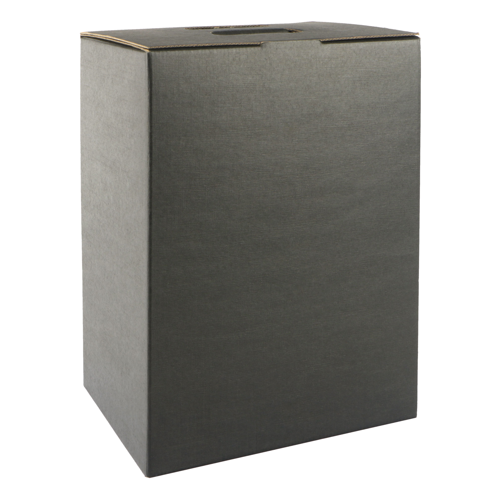 Afbeeldingen van Ds à 20 draagdoos 6 fles 27x18x34 cm zwart