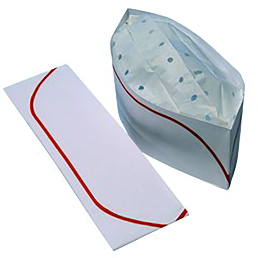 Afbeeldingen van Ds à 100 cellu caps oc-100 met rode bies (uc)