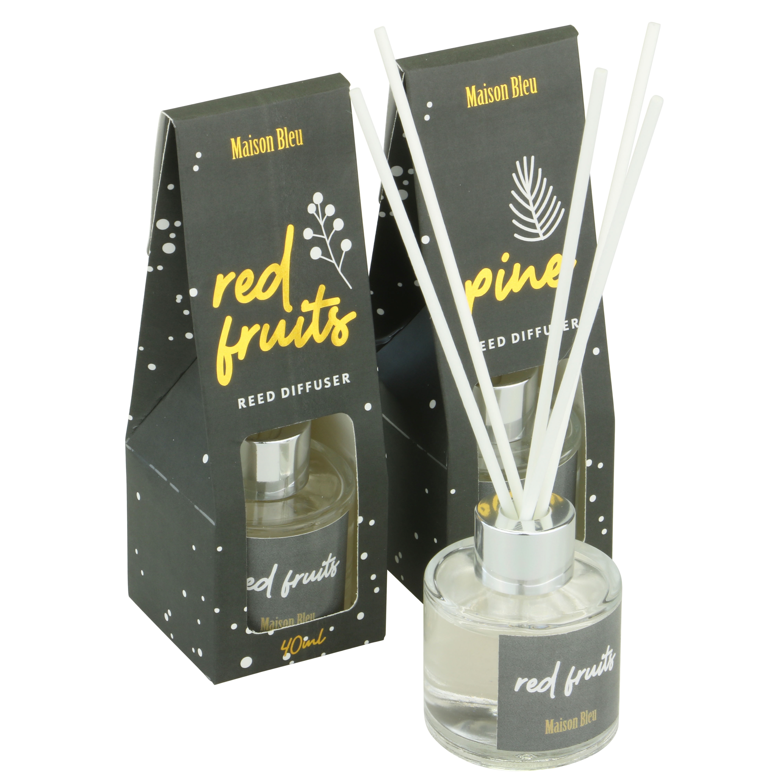 Afbeeldingen van Diffuser geurset 40 ml in geschenkdoosje assorti