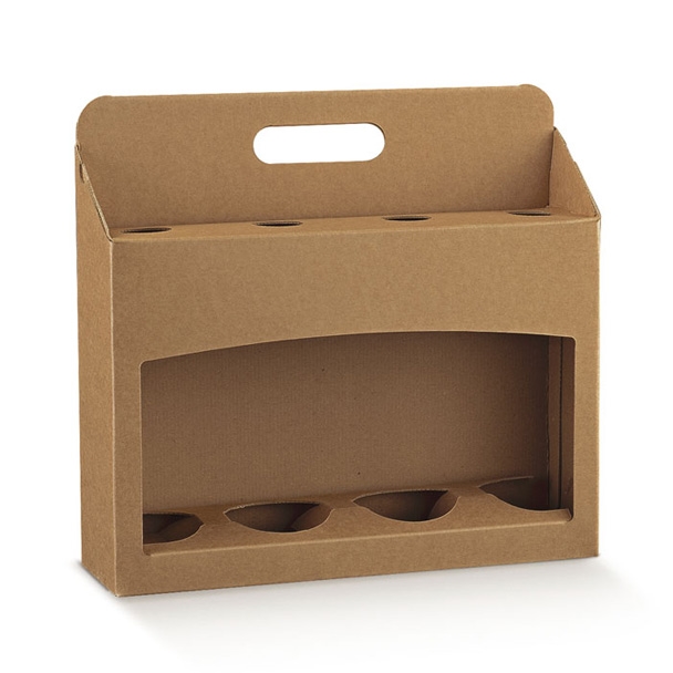 Afbeeldingen van Ds à 30 bierdoos 4 fles 33cl 31x8,5x27,5 cm kraft