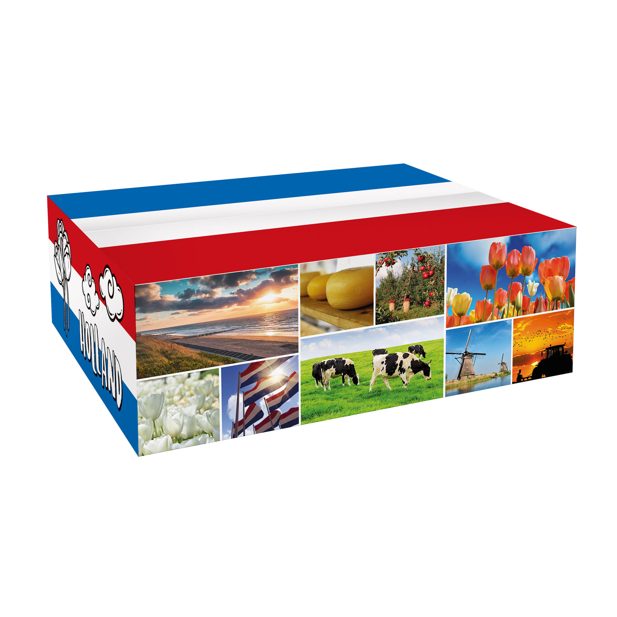 Afbeeldingen van Pakketdoos C130 I love Holland 39x29x13 cm  