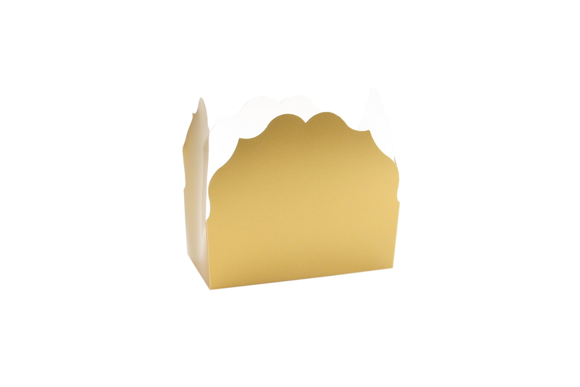 Afbeeldingen van Pak à 25 bonbondoos 250 gram goud