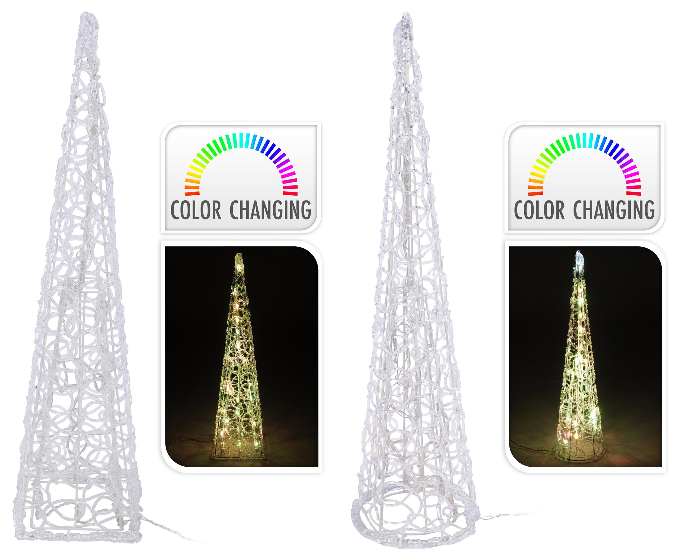 Afbeeldingen van Sfeerpyramide 60 cm met 30 leds (ucl)