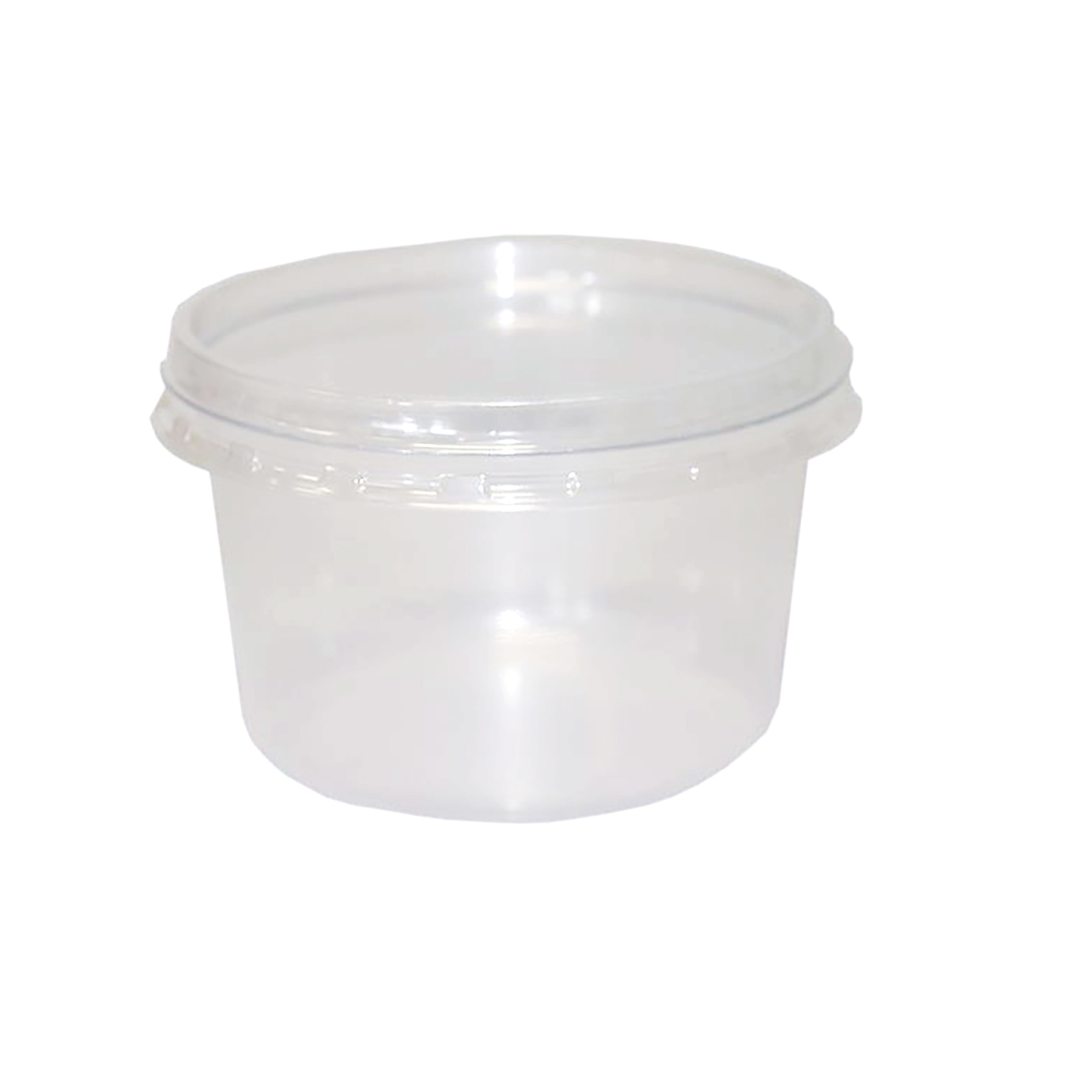 Afbeeldingen van Ds à 1000 pot rond apet glashelder 450 cc (uc) 