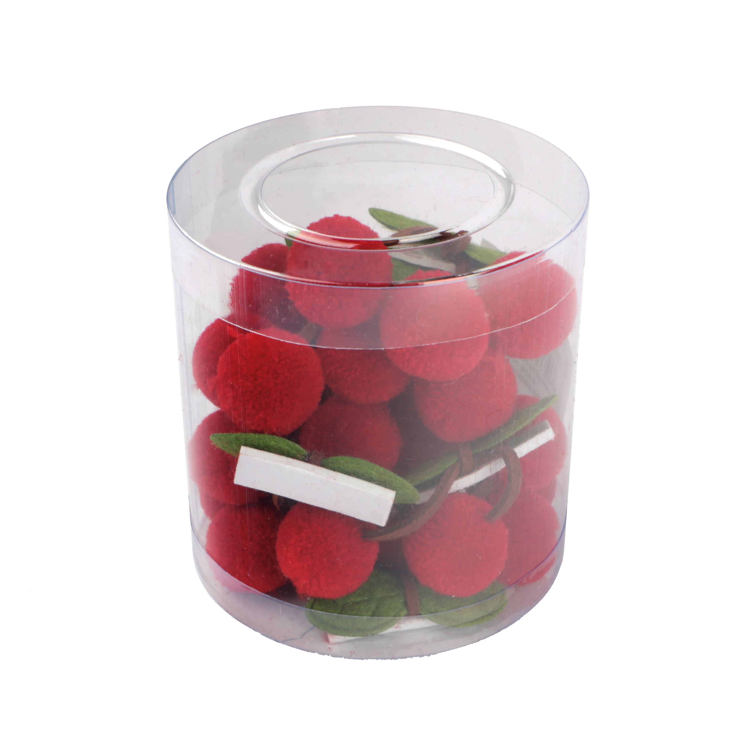 Afbeeldingen van Koker  à 12 dubbelkers 6 cm rood