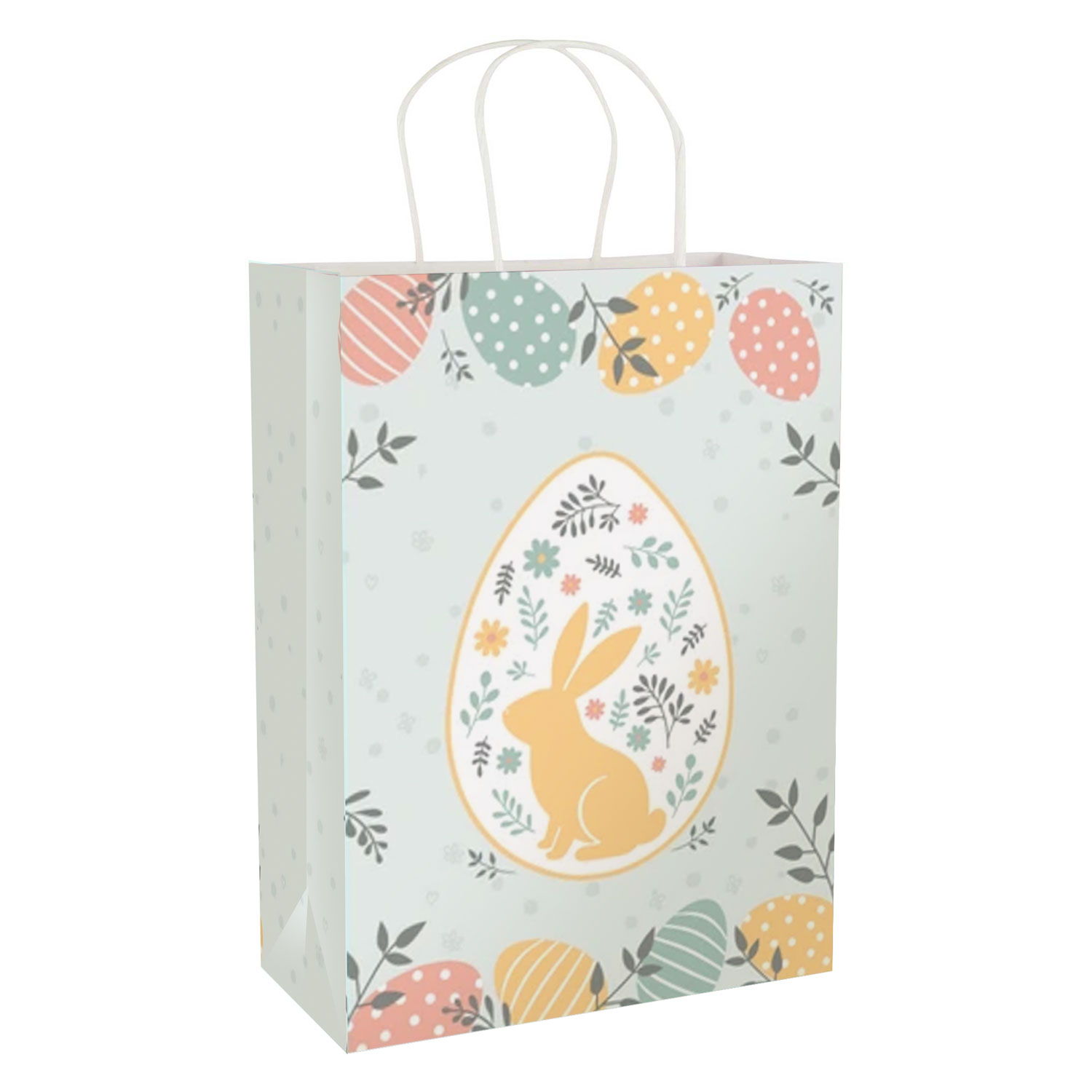 Afbeeldingen van Pak à 25 paastas 26+12x35 cm Easter Glow