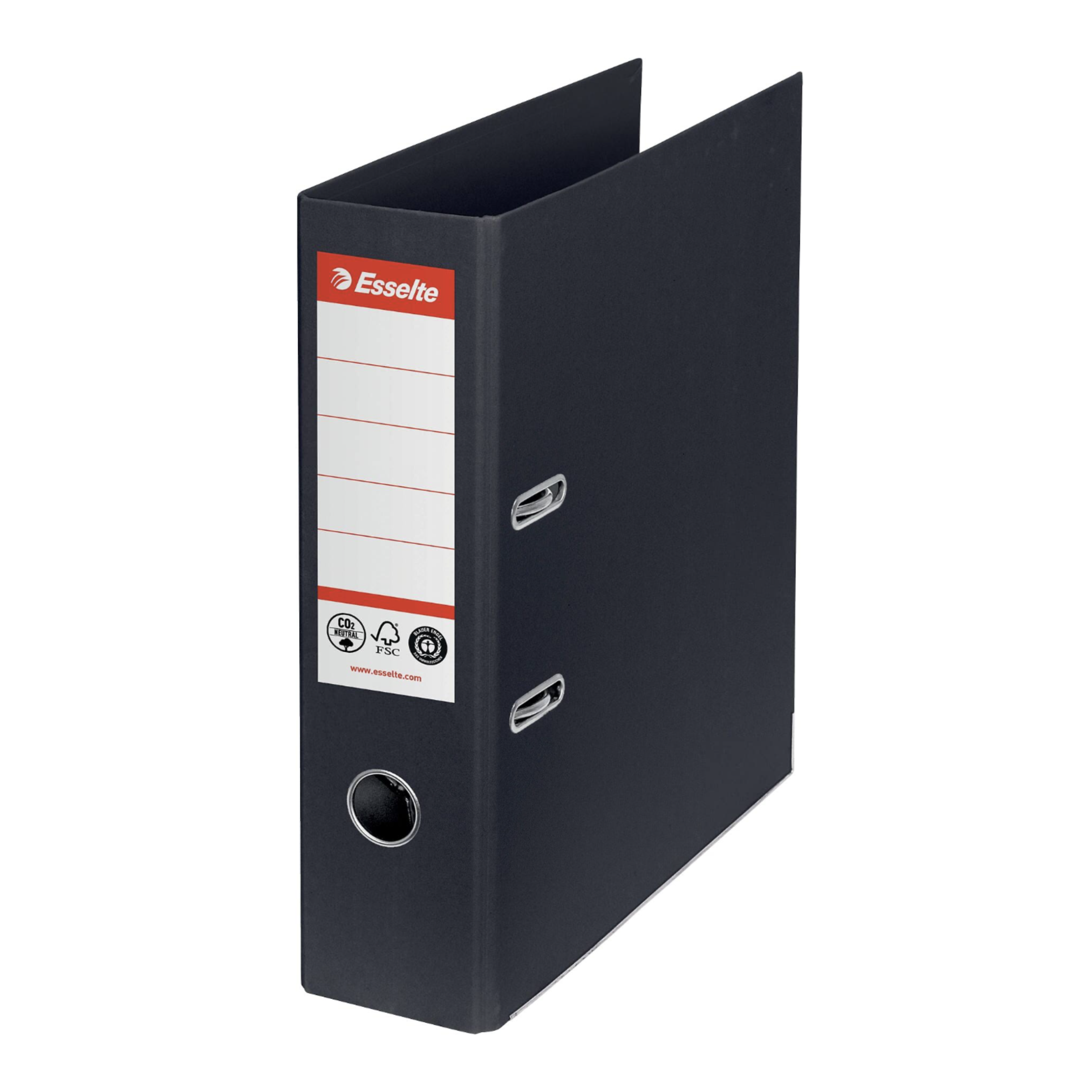 Afbeeldingen van Ordner zwart a4 Esselte 