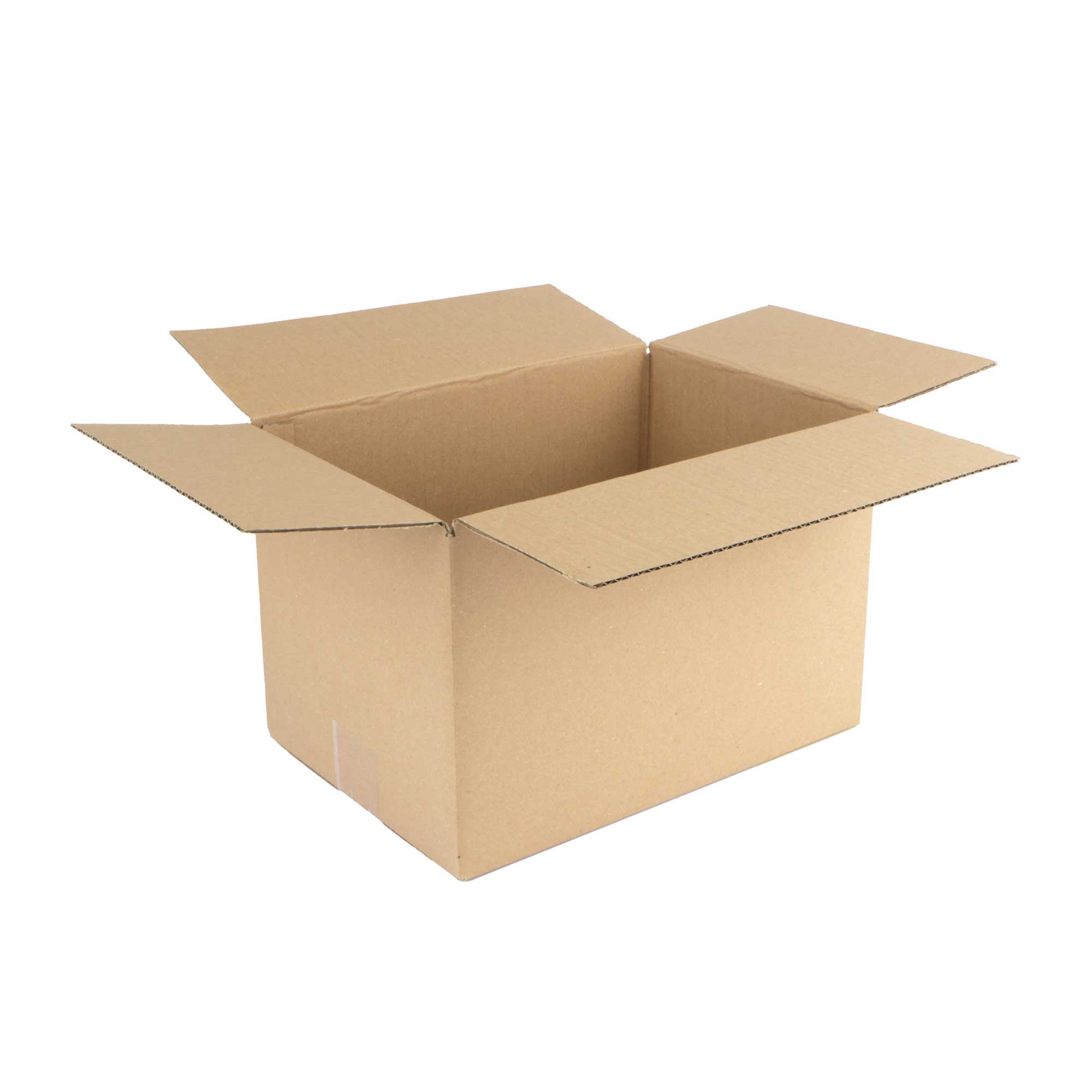 Afbeeldingen van Kartonnen doos A4 30,4x21,4x20 cm enkel golf