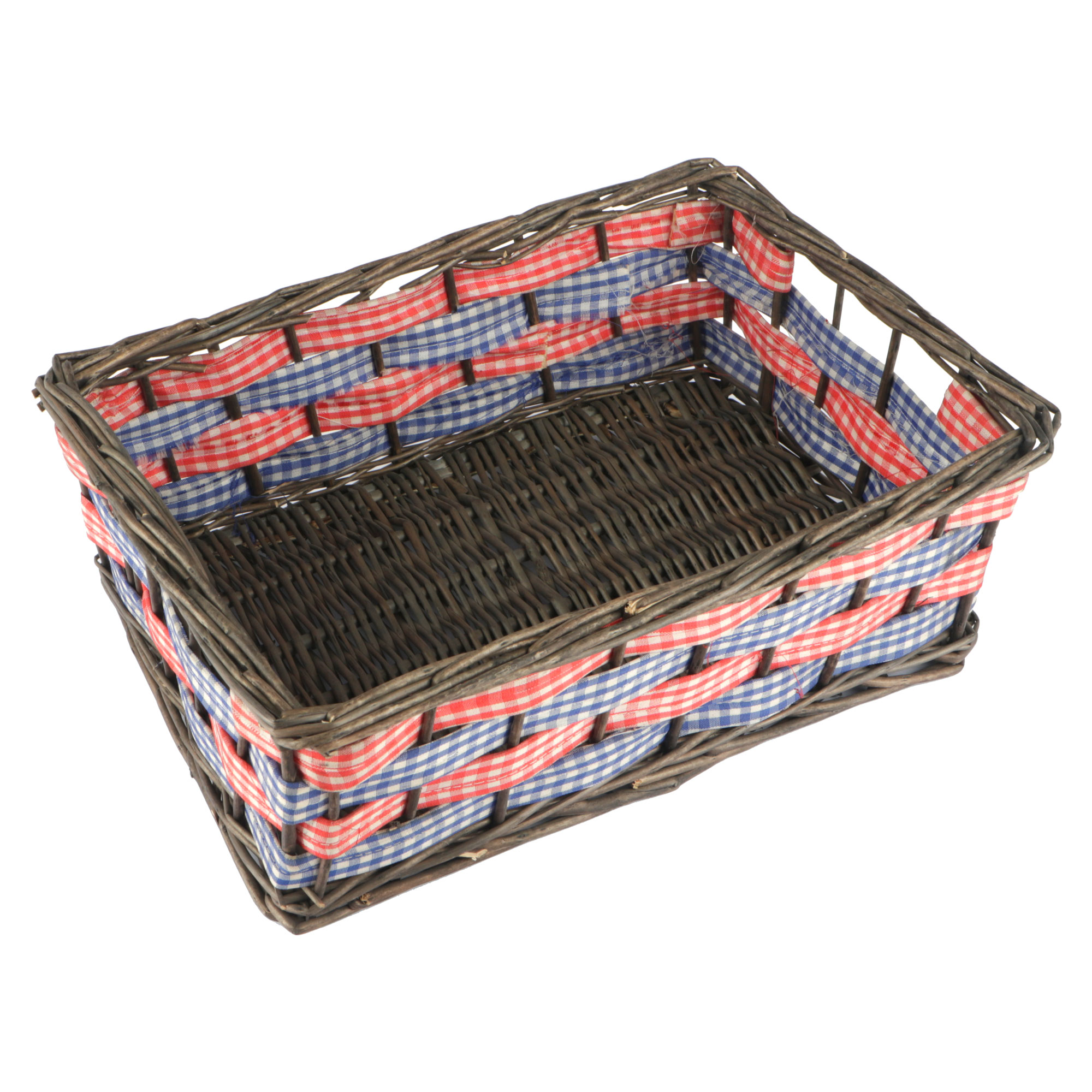 Afbeeldingen van Mand rechthoek 33x23x12 cm bruin (uc)