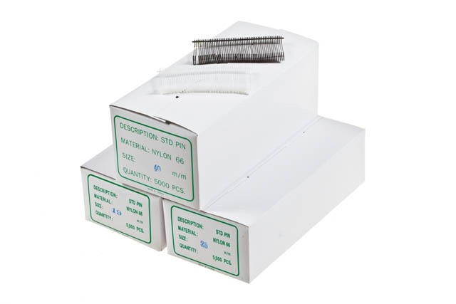 Afbeeldingen van Ds à 5000 textielpin 3,5 cm nylon