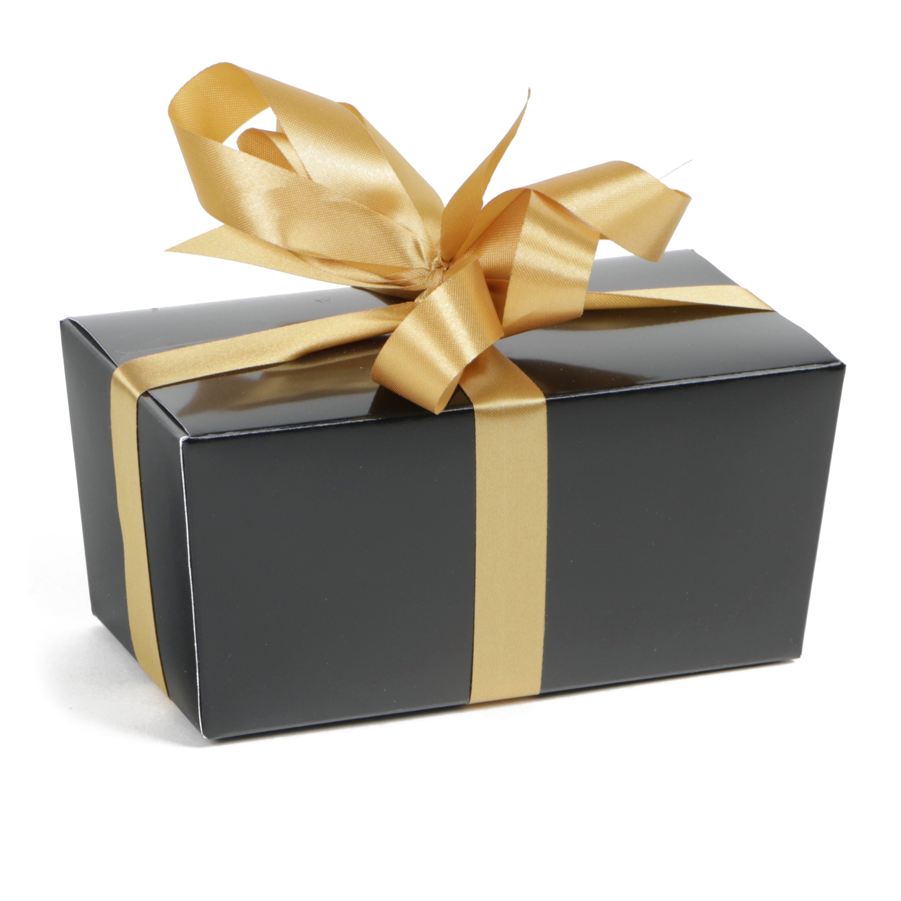 Afbeeldingen van Pak à 25 bonbondoos 375 gram zwart