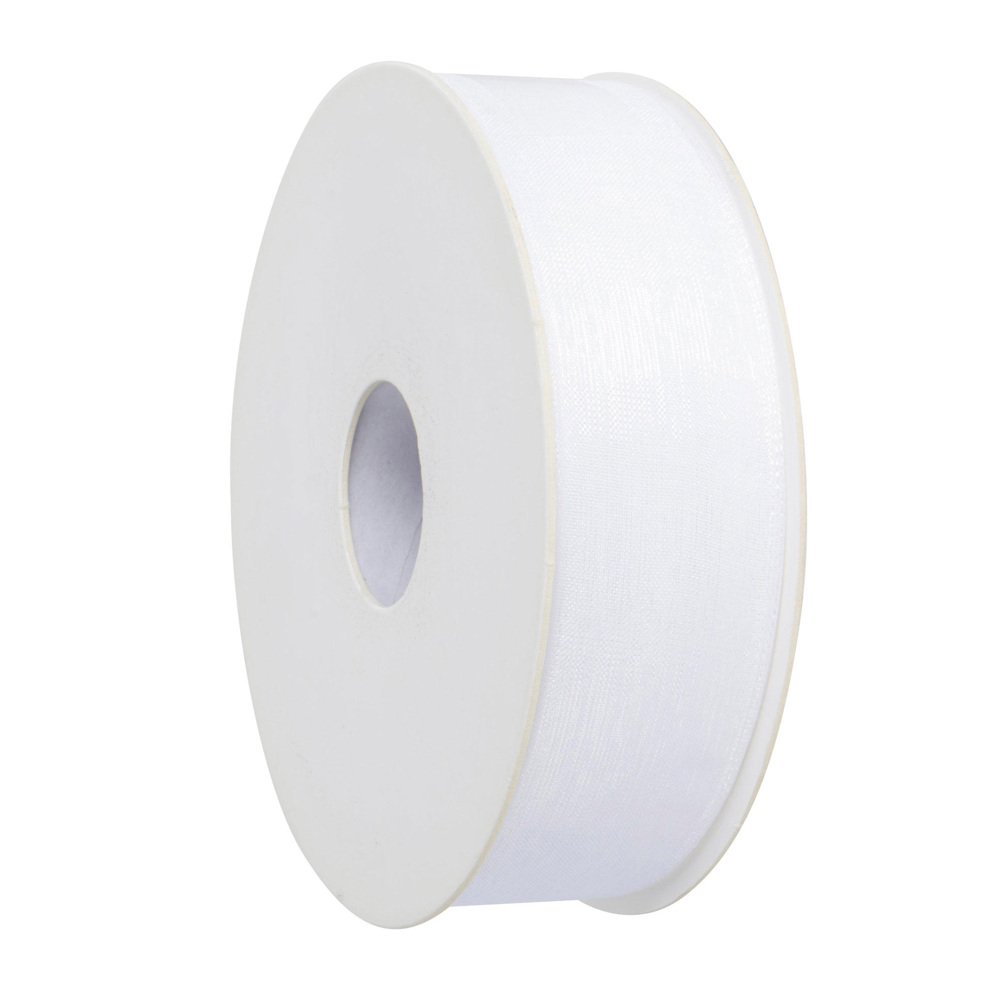 Afbeeldingen van Rol organzalint 25 mm 50 mtr wit (uc)