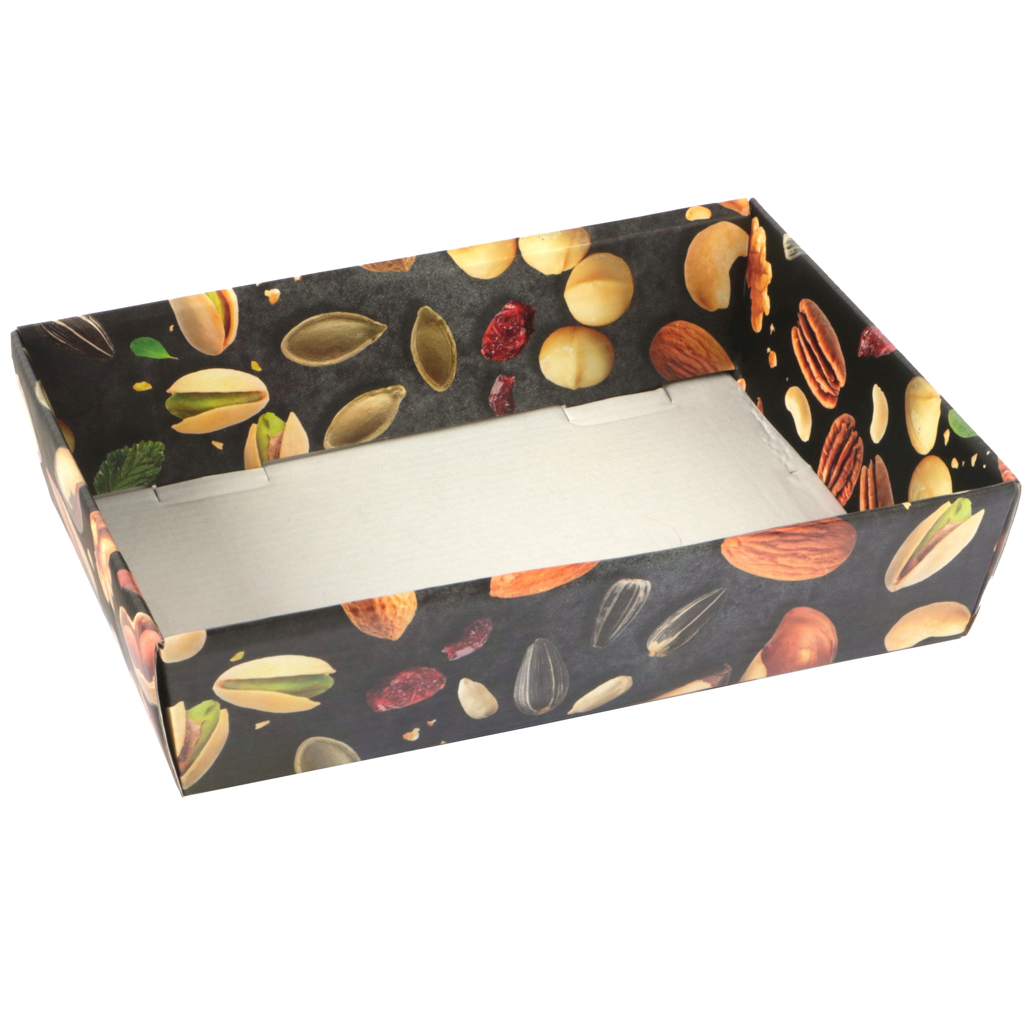 Afbeeldingen van Ds à 25 kartonnen bak 23x16x5,8 cm Nuts by Night  