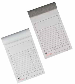 Afbeeldingen van Pak à 25 kassablok houthoudend, neutraal 