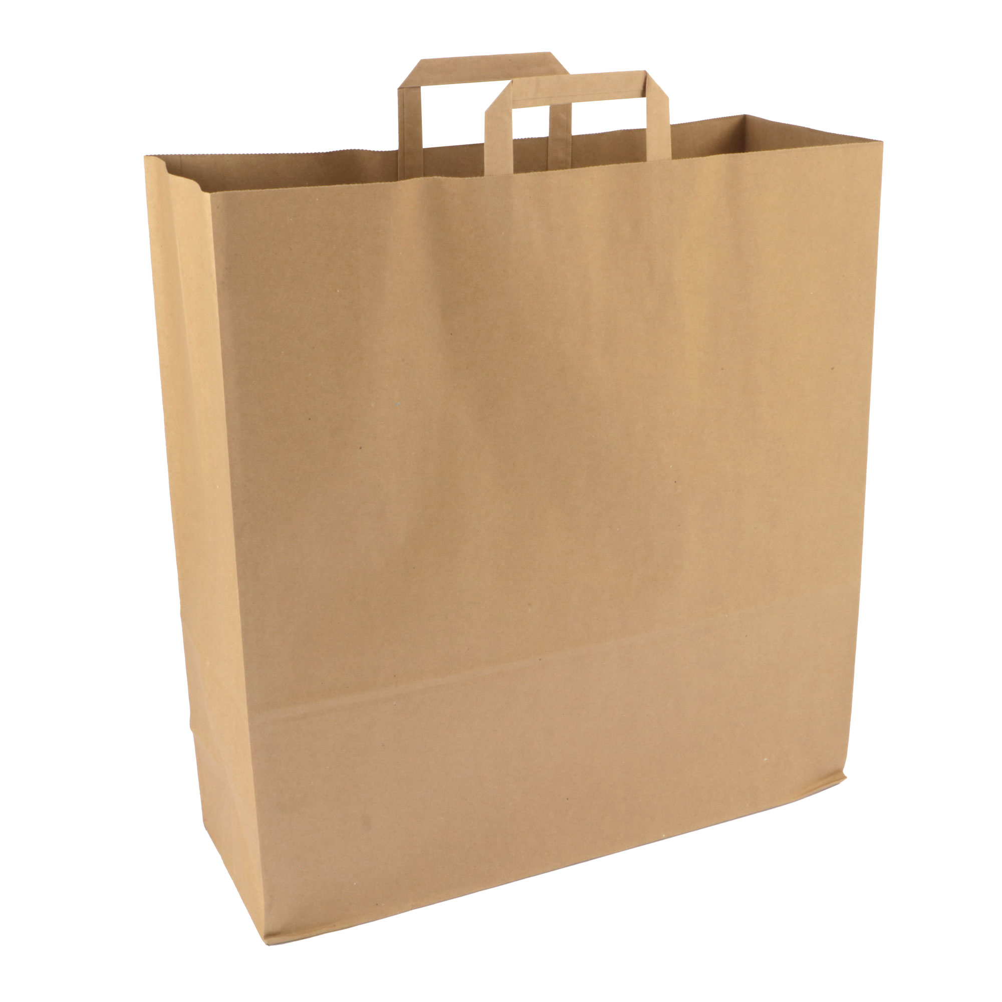 Afbeeldingen van Ds à 150 papieren tas bruin 45+17x47 cm  