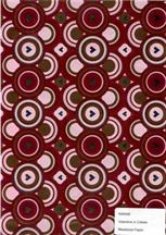 Afbeeldingen van Rol kadopapier 50 cm/200 mtr Valentines In Circle (uc)