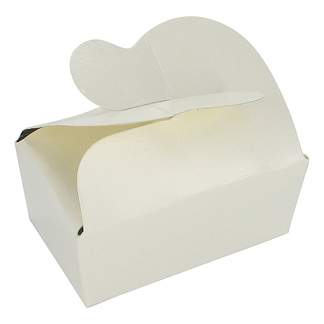 Afbeeldingen van Pak à 25 bonbondoos 2 bonbon wit