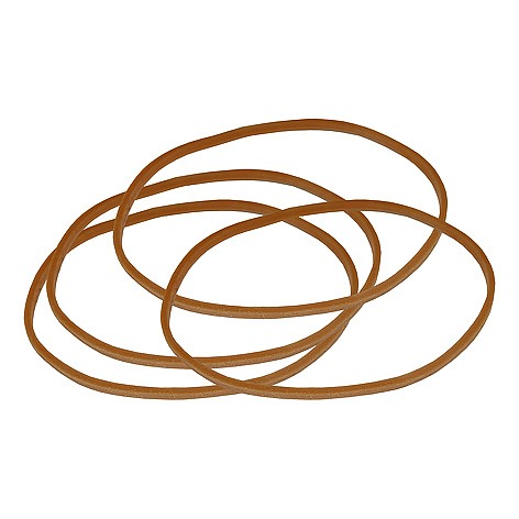 Afbeeldingen van Zak à 1 kg elastiek nr. 18 50x1½  (60% natuurrubber)