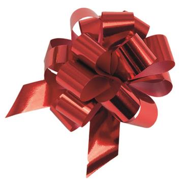 Afbeeldingen van Pak à 30 trekstrik r120 mm 30 mm metallic rood