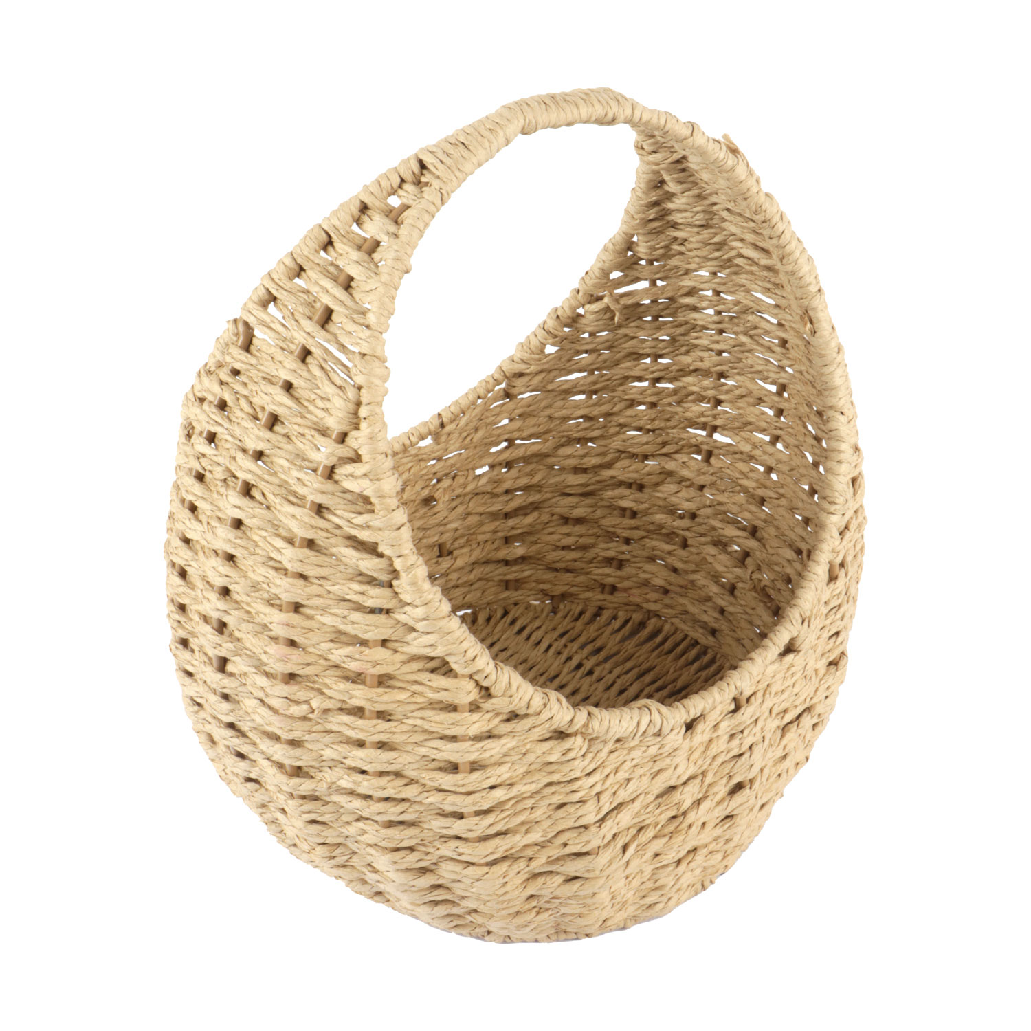 Afbeeldingen van Mand ovaal 20x20x10/18 cm  met hengsel