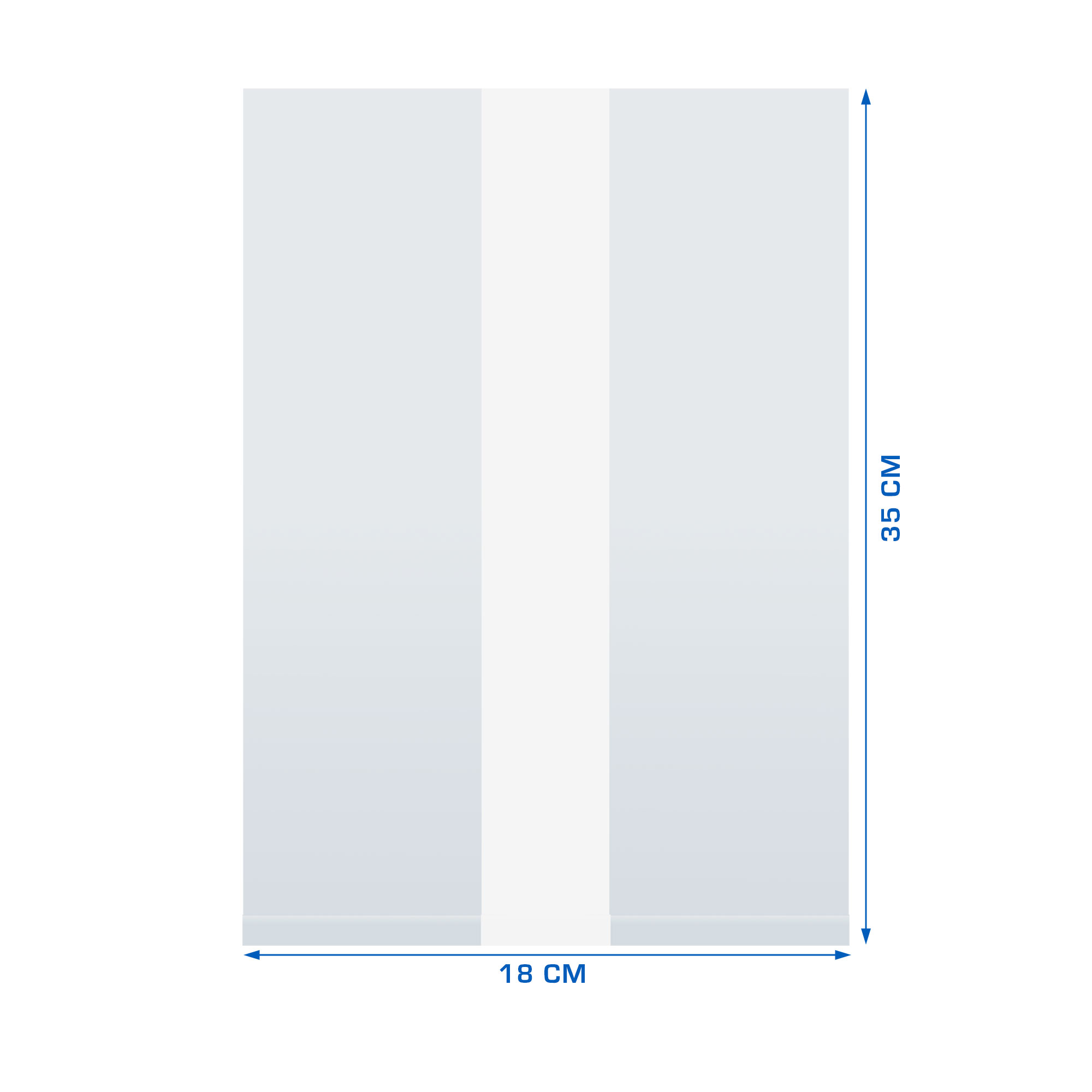 Afbeeldingen van Ds à 1000 polyzak 18x10x35 cm 0018