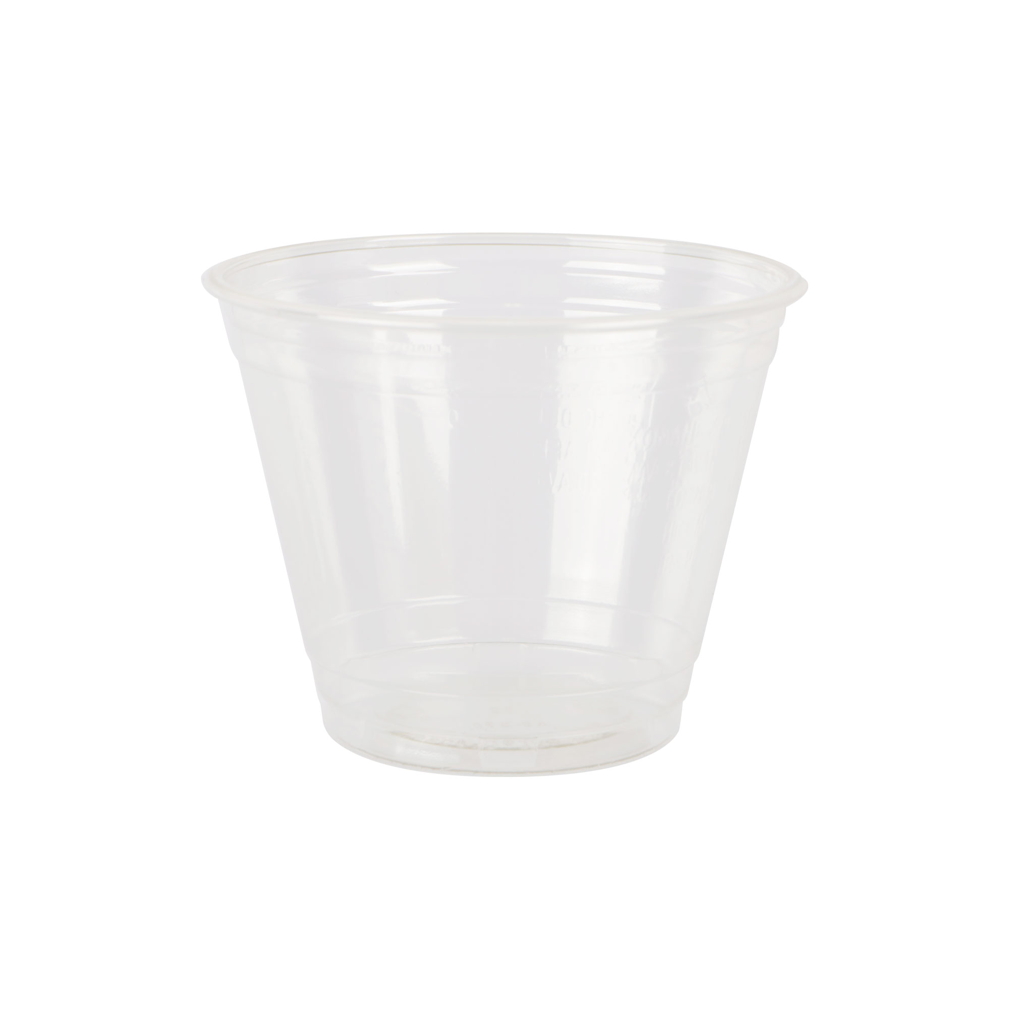 Afbeeldingen van Ds à 1000 pet beker 270 cc transparant