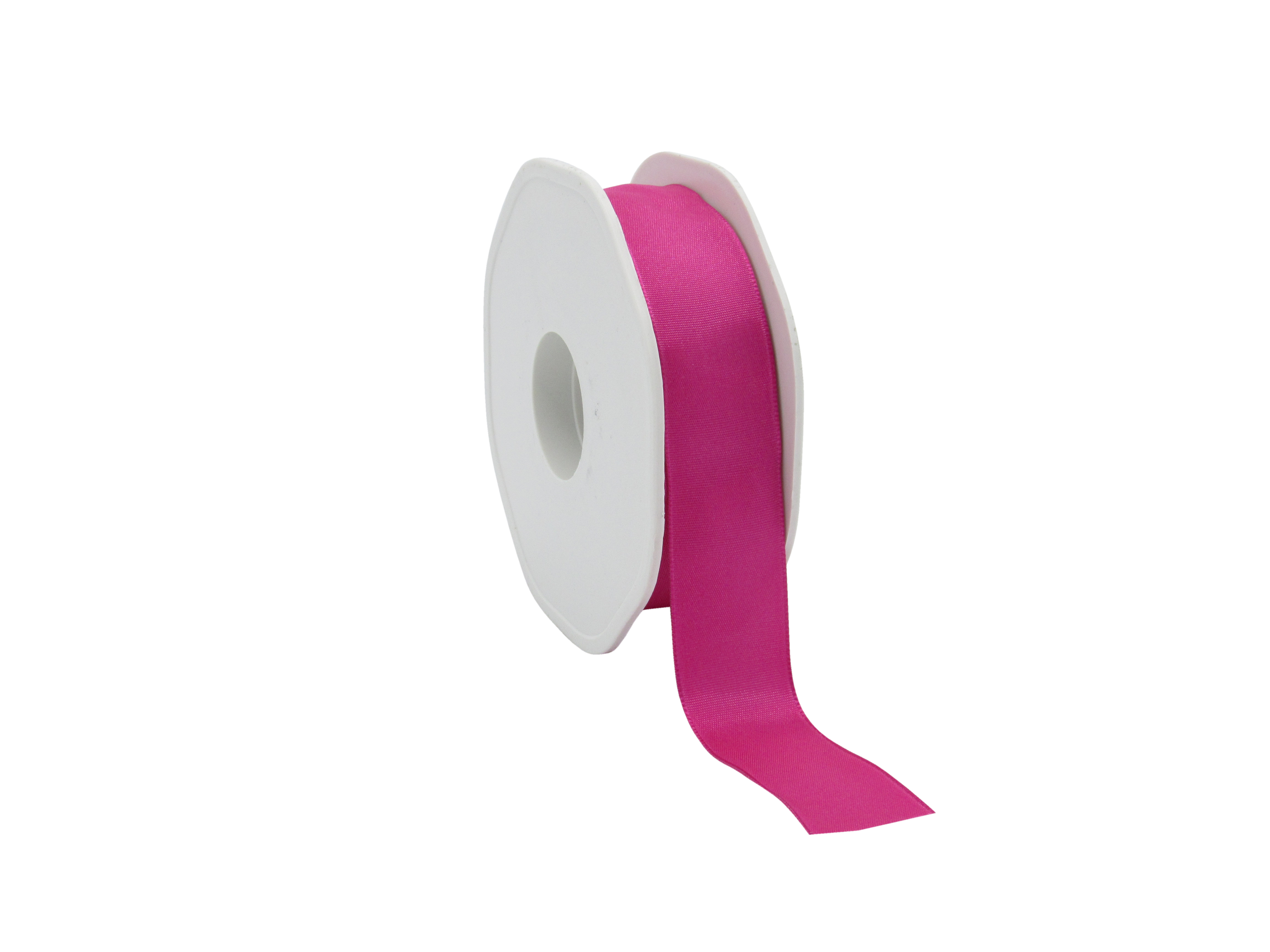 Afbeeldingen van Rol elegancelint bedraad 23 mm 20 mtr fuchsia