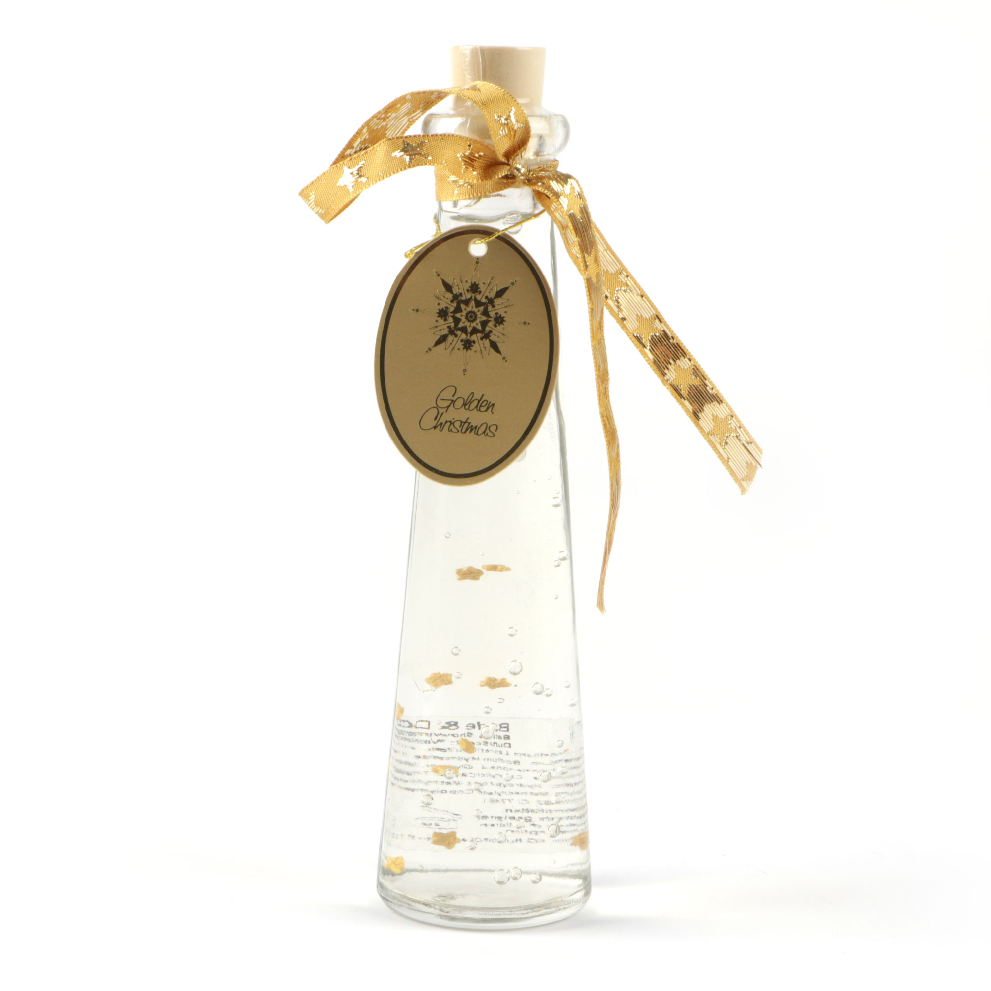 Afbeeldingen van Flesje konisch bad/douchegel 75 ml Gouden sterren