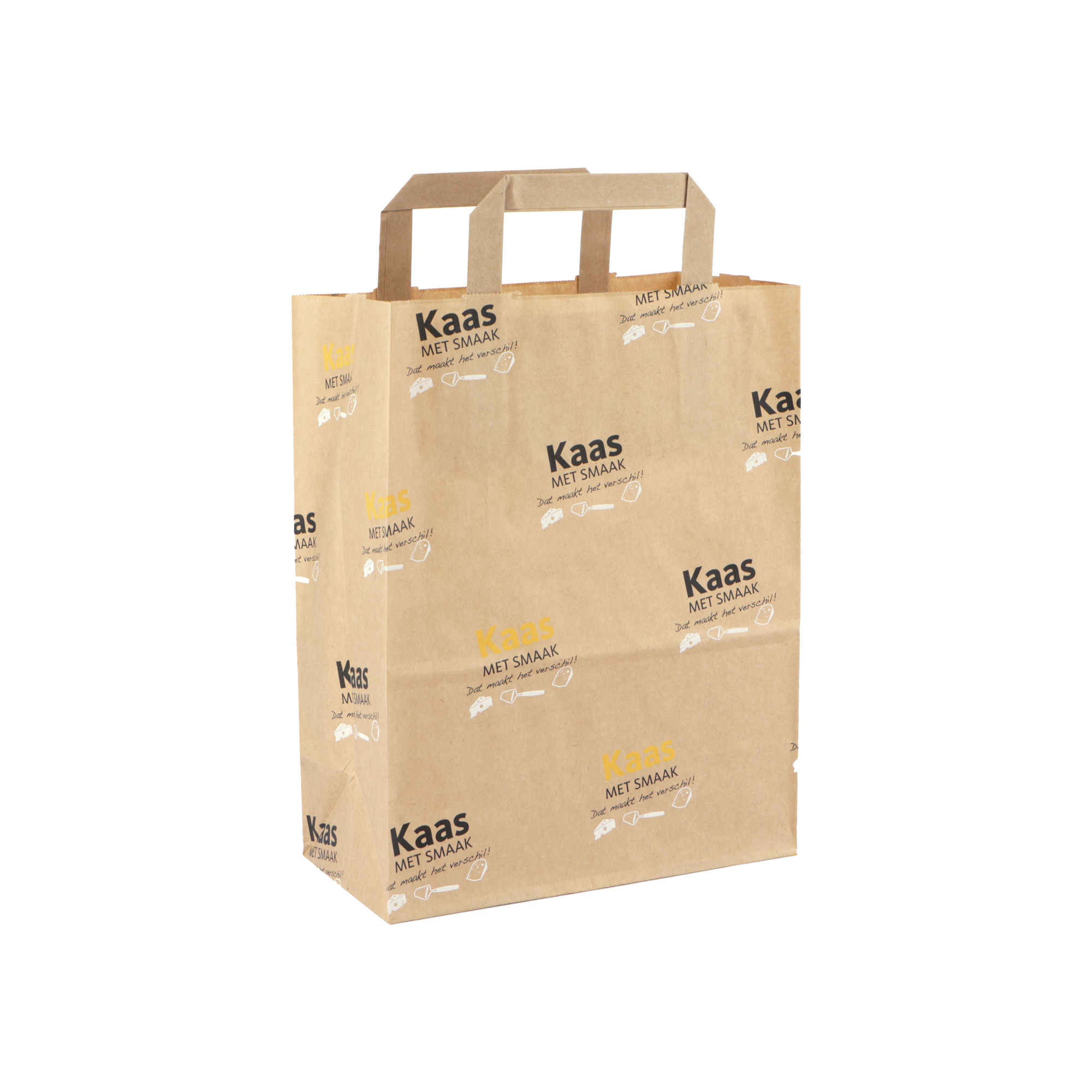 Afbeeldingen van Ds à 250 papieren tas Kaas met smaak kl