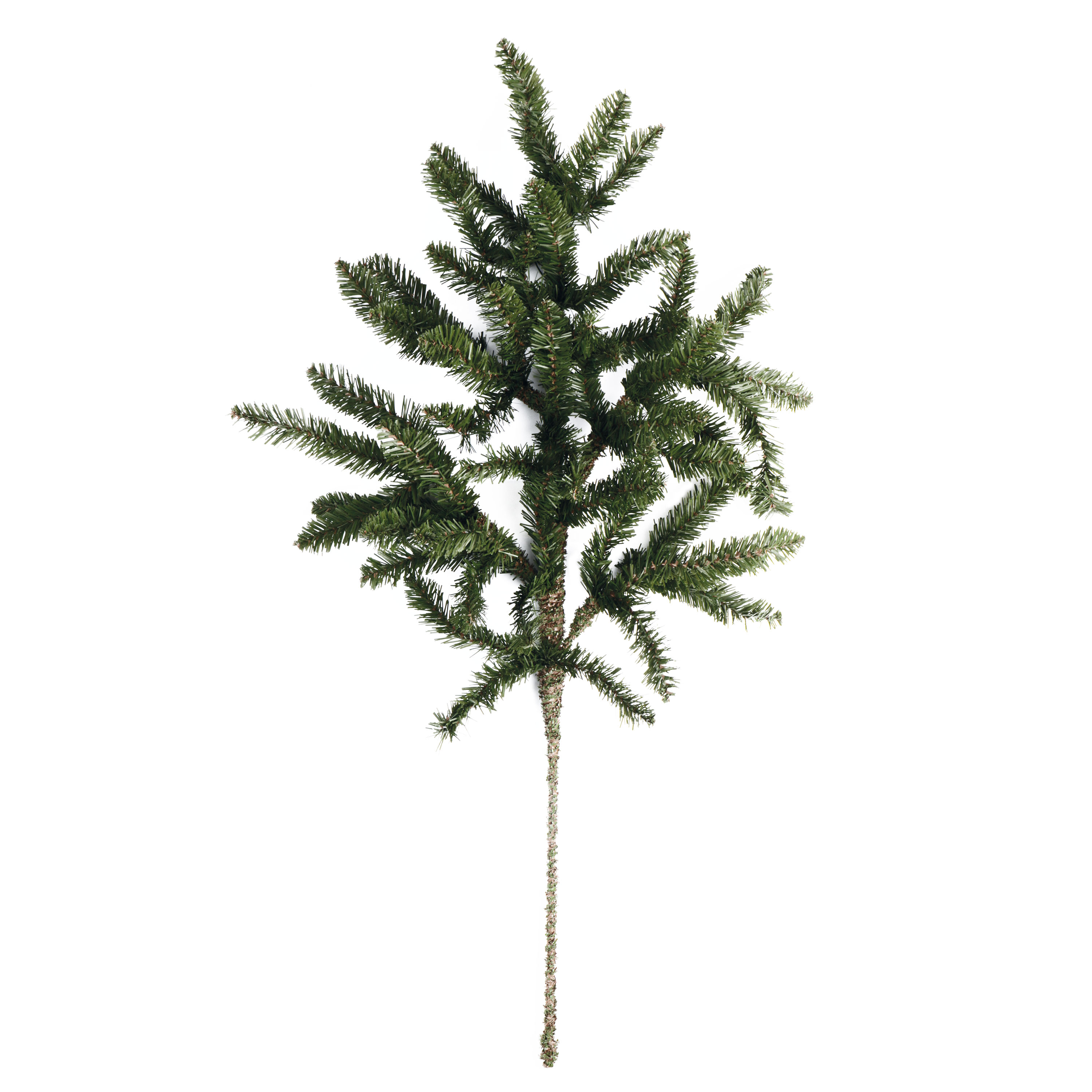 Afbeeldingen van Decoratietak groen 91 cm