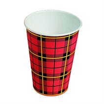 Afbeeldingen van Ds à 2500 kartonnen beker 7oz 180 cc dessin Scotty