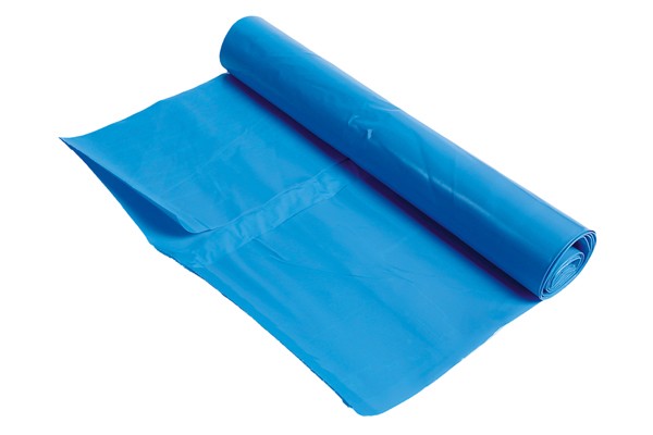 Afbeeldingen van Ds à 250 hdpe afvalzak 90x110 cm blauw 