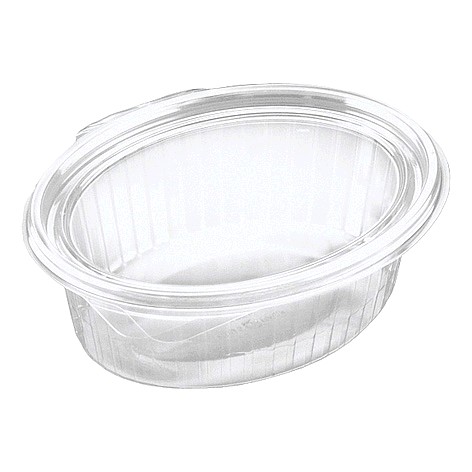 Afbeeldingen van Ds à 800 rPET bak+deksel ovaal 250 cc 