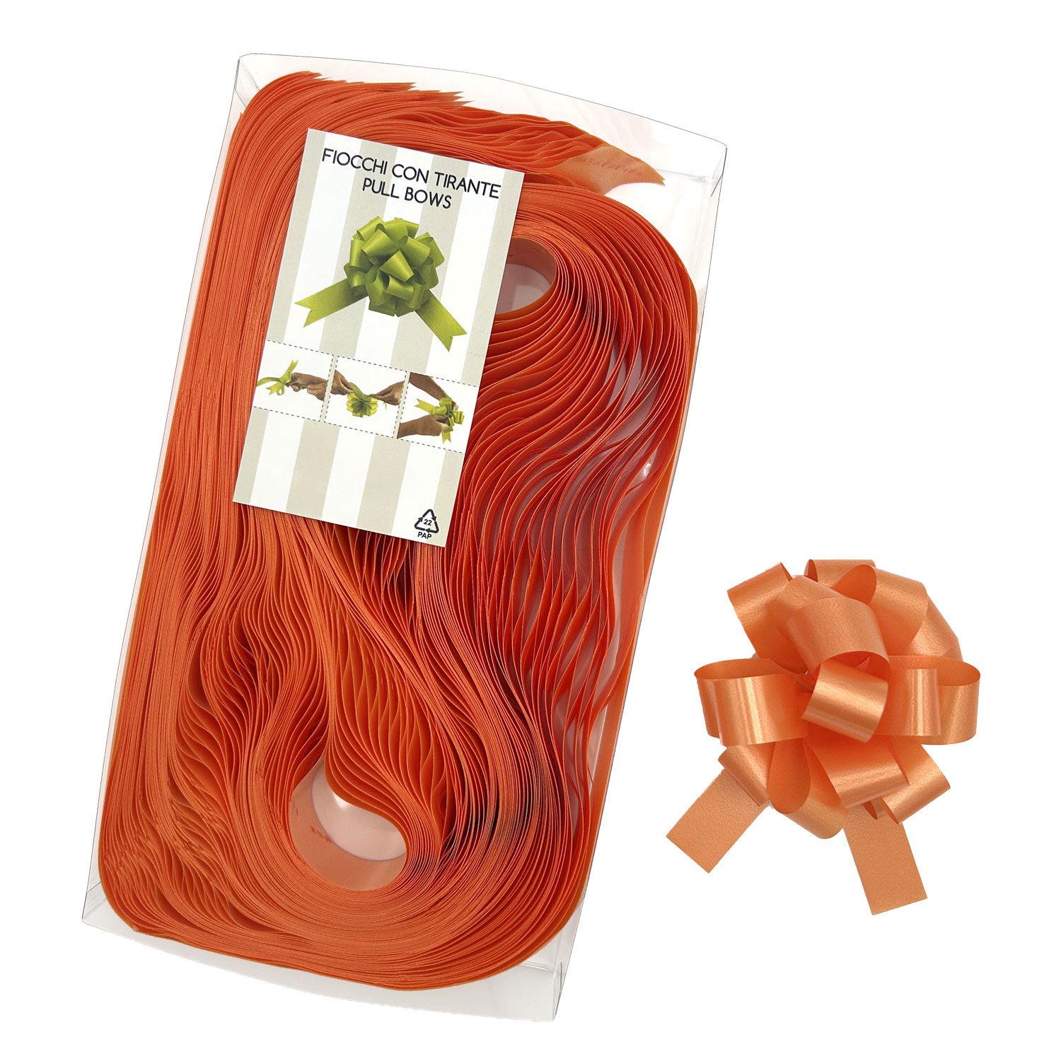 Afbeeldingen van Pak à 30 trekstrik Ø95 mm 19 mm oranje