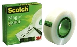 Afbeeldingen van Rol tape 1,9 cm/33 mtr Scoth magic (uc)