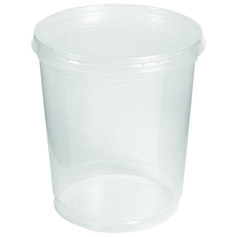 Afbeeldingen van Ds à 250 ronde pp bak transp. 1000 cc 116/150 (uc)