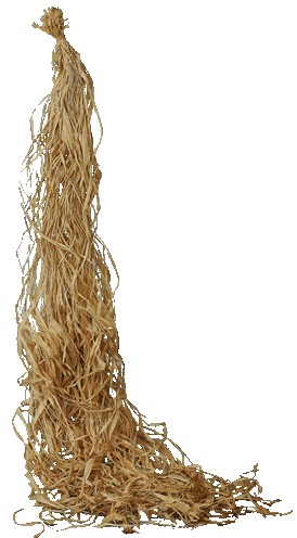 Afbeeldingen van Streng raffia natuur kleurig