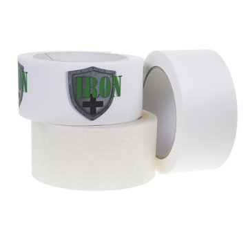 Afbeeldingen van Rol iron tape 5 cm 66 mtr mat wit (uc)