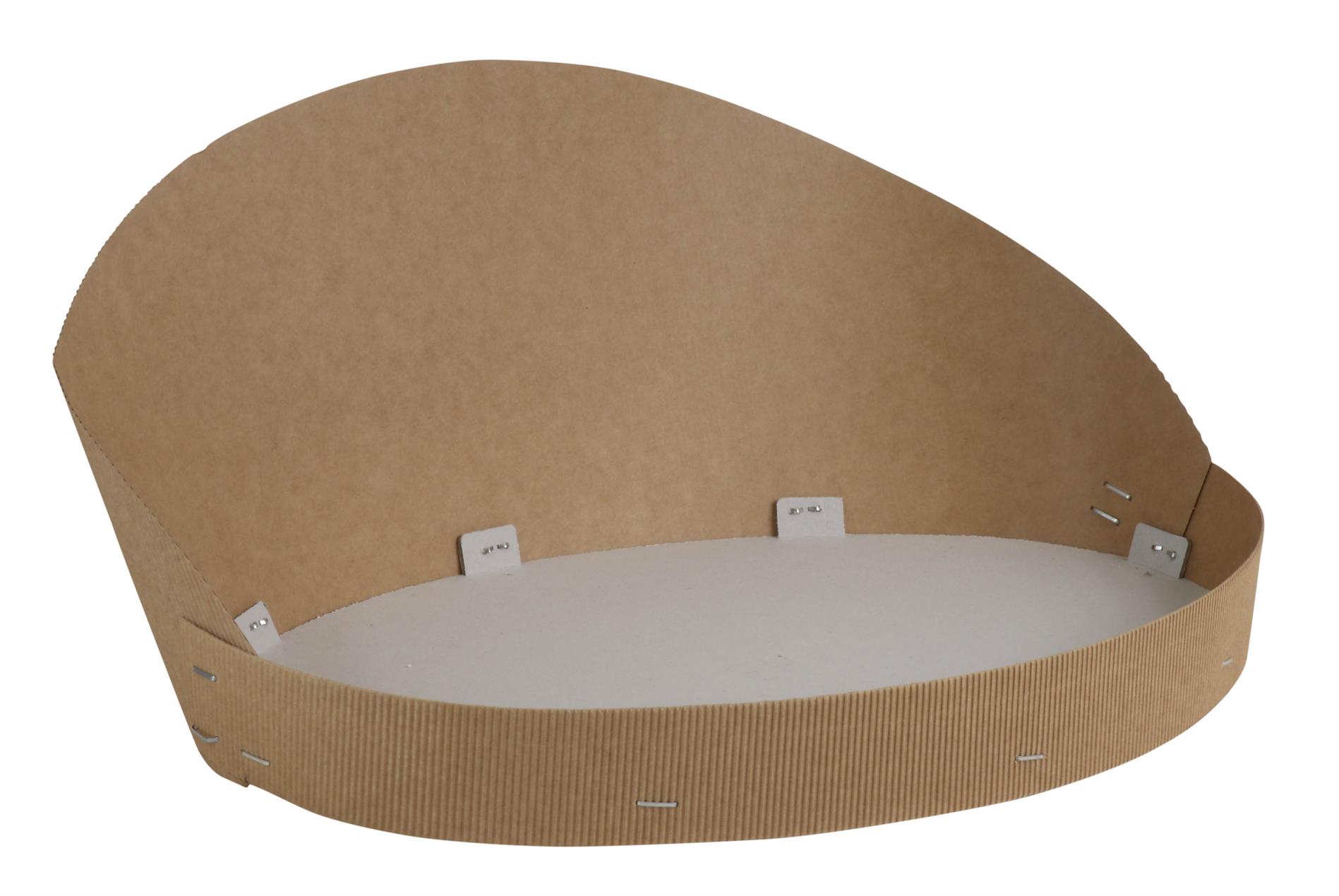 Afbeeldingen van Pak à 10 fruitschaal ovaal 43 cm met kap