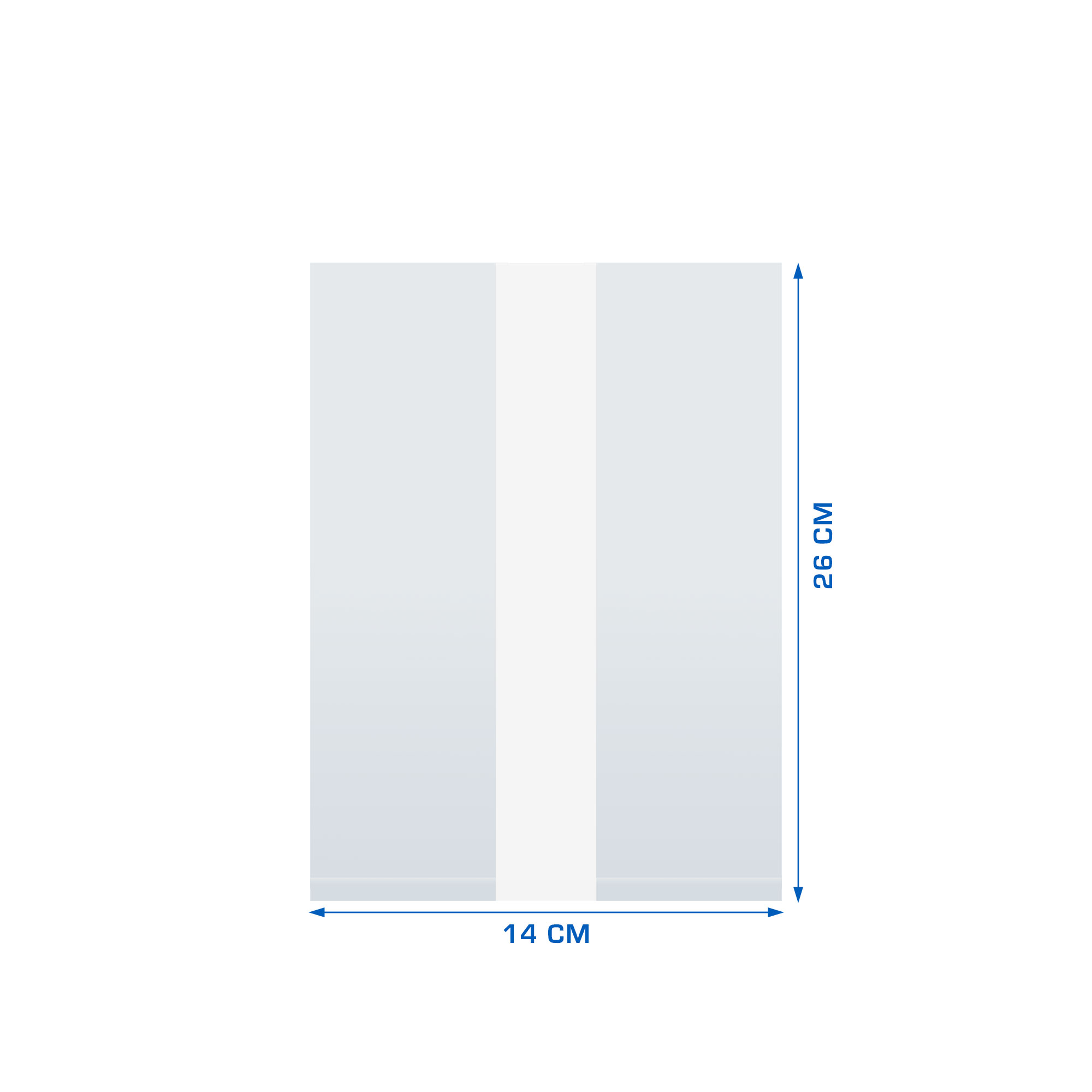 Afbeeldingen van Ds à 1000 polyzak 14x8x26 cm 002