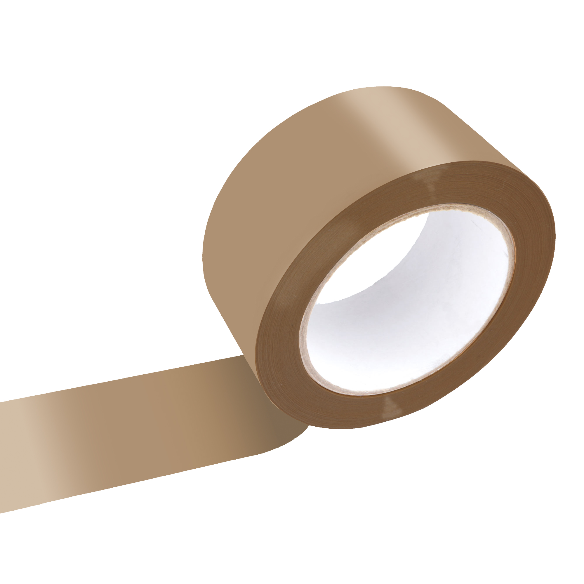 Afbeeldingen van Ds à 36 rol tape 5 cm/66 mtr bruin