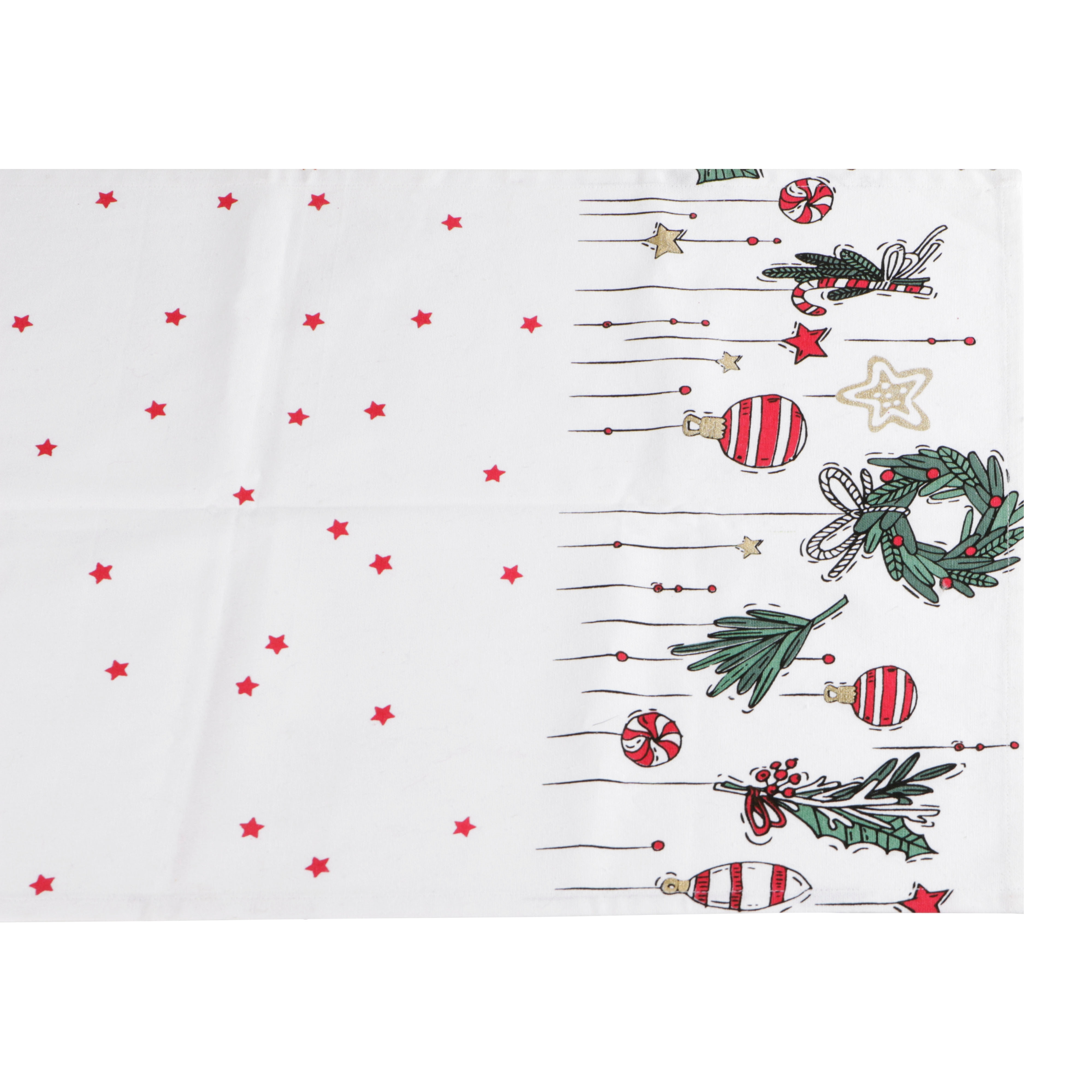 Afbeeldingen van Tafelloper 40x140 cm Emely kerst (ucl)