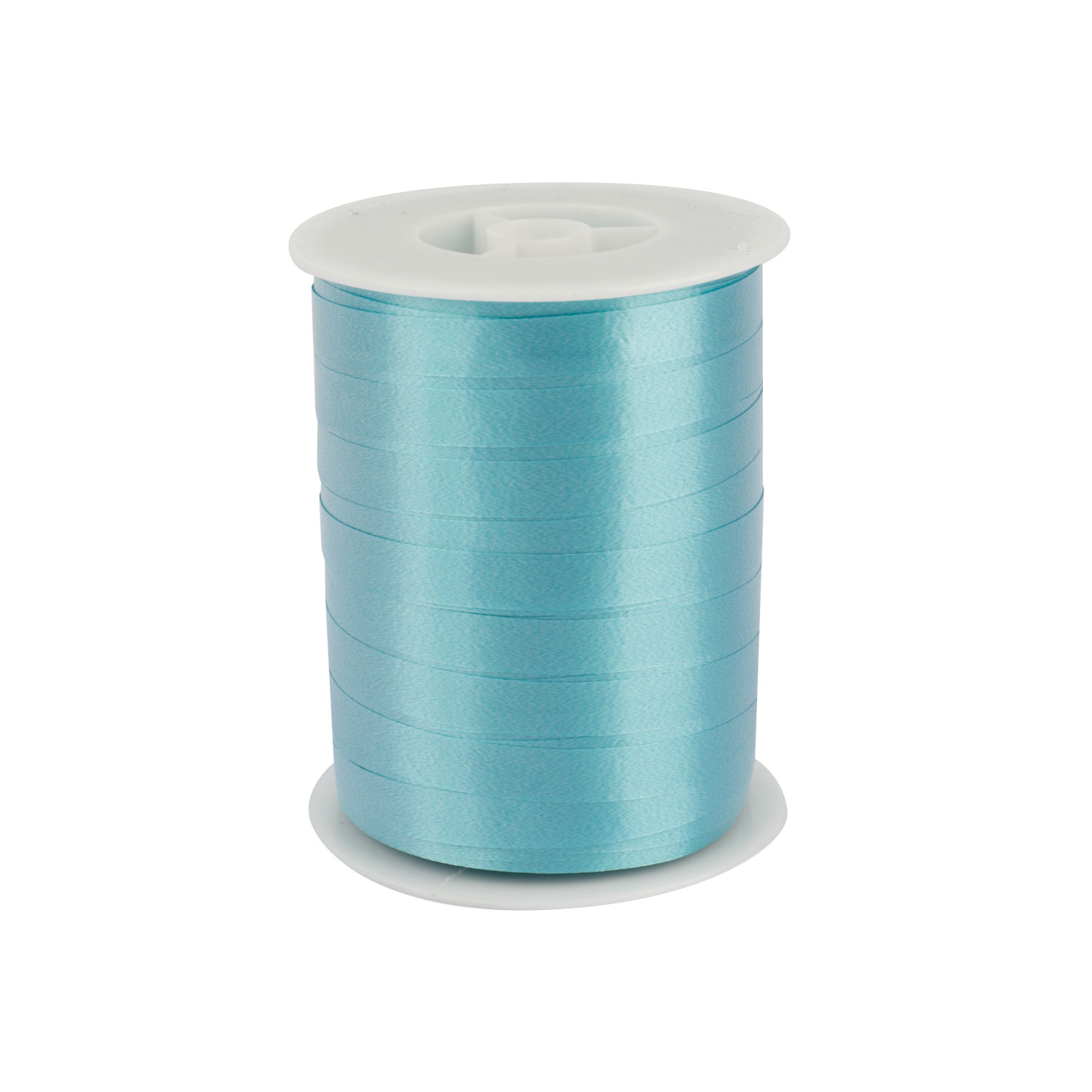 Afbeeldingen van Rol krullint 10 mm 250 mtr turquoise 04