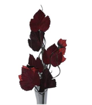 Afbeeldingen van Tak met eikenbladeren 70 cm