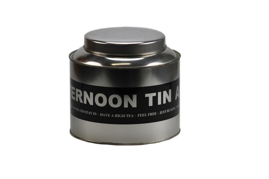 Afbeeldingen van Blik 21,5x15 cm Afternoon tin